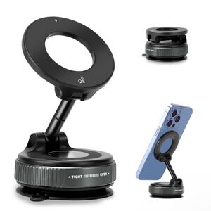 Universal Magnetic Phone Mount Stand - Black